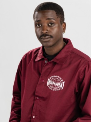 Maroon 2024 coach jacket